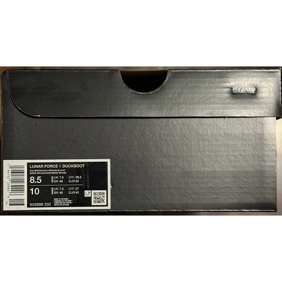 NEW Nike Lunar Force 1 Duckboot Ale Brown Black 805899 202 Men’s Size Multi - Picture 7 of 7